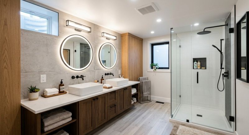 Basement Bathroom Remodeling in Lusby, MD