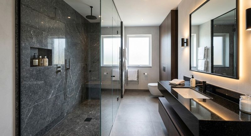 Granite Shower Installation in Lusby, MD