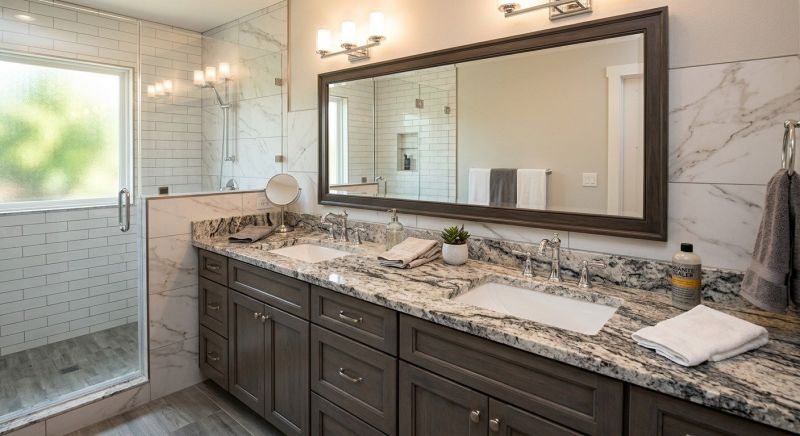 Granite Shower Installation in Lusby, MD
