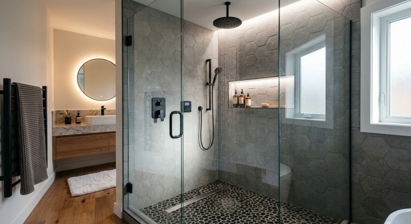 Granite Shower Installation in Lusby, MD