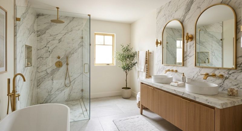 Luxury Bathroom Installation in Lusby, MD